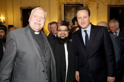 Oldham Interfaith members with PM David Cameron